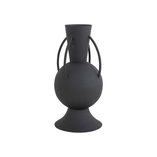 Hello Honey® 14'' Textured Metal Vase with 4 Handles